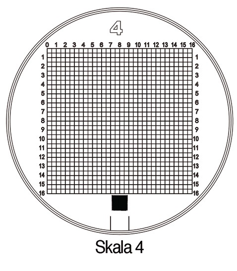 Messskala Tech-Line Skala-D.25/2,5mm Duo