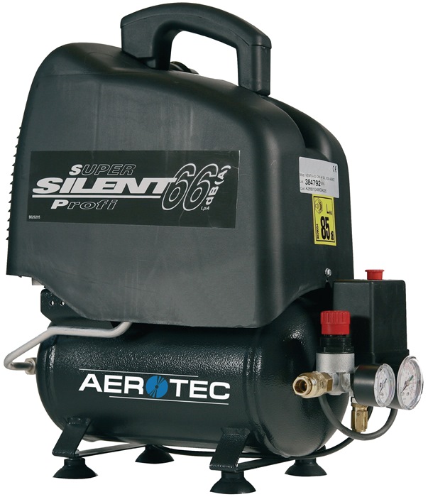 Kompressor Aerotec Vento Silent 6 110l/min 8bar 0,7 kW 230 V,50 Hz 6l AEROTEC