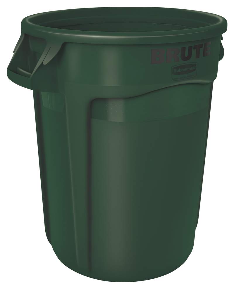 Rubbermaid Belüfteter BRUTE®-Behälter, 121 l, dunkelgrün