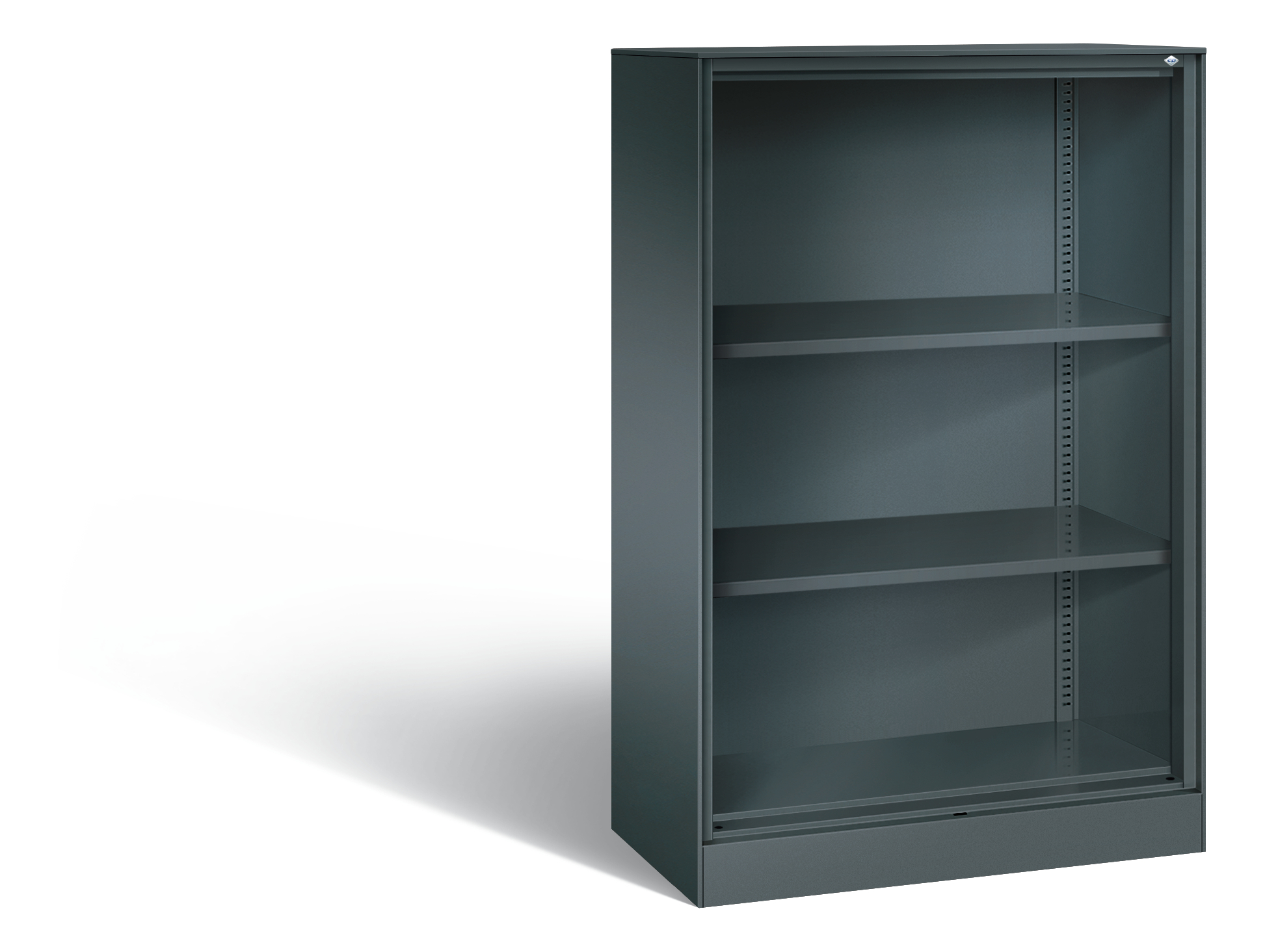 C+P Büroregal  Asisto, H1310xB800xT435mm, 7016