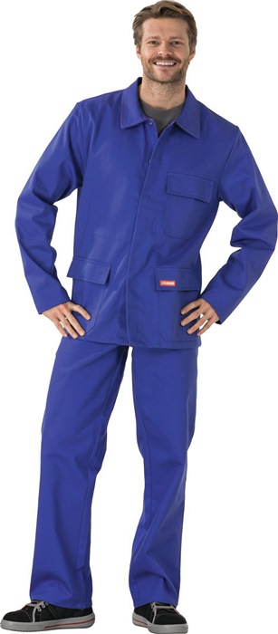 Schweißerschutz-Jacke Nr.1702 Gr.52 kornblau PLANAM
