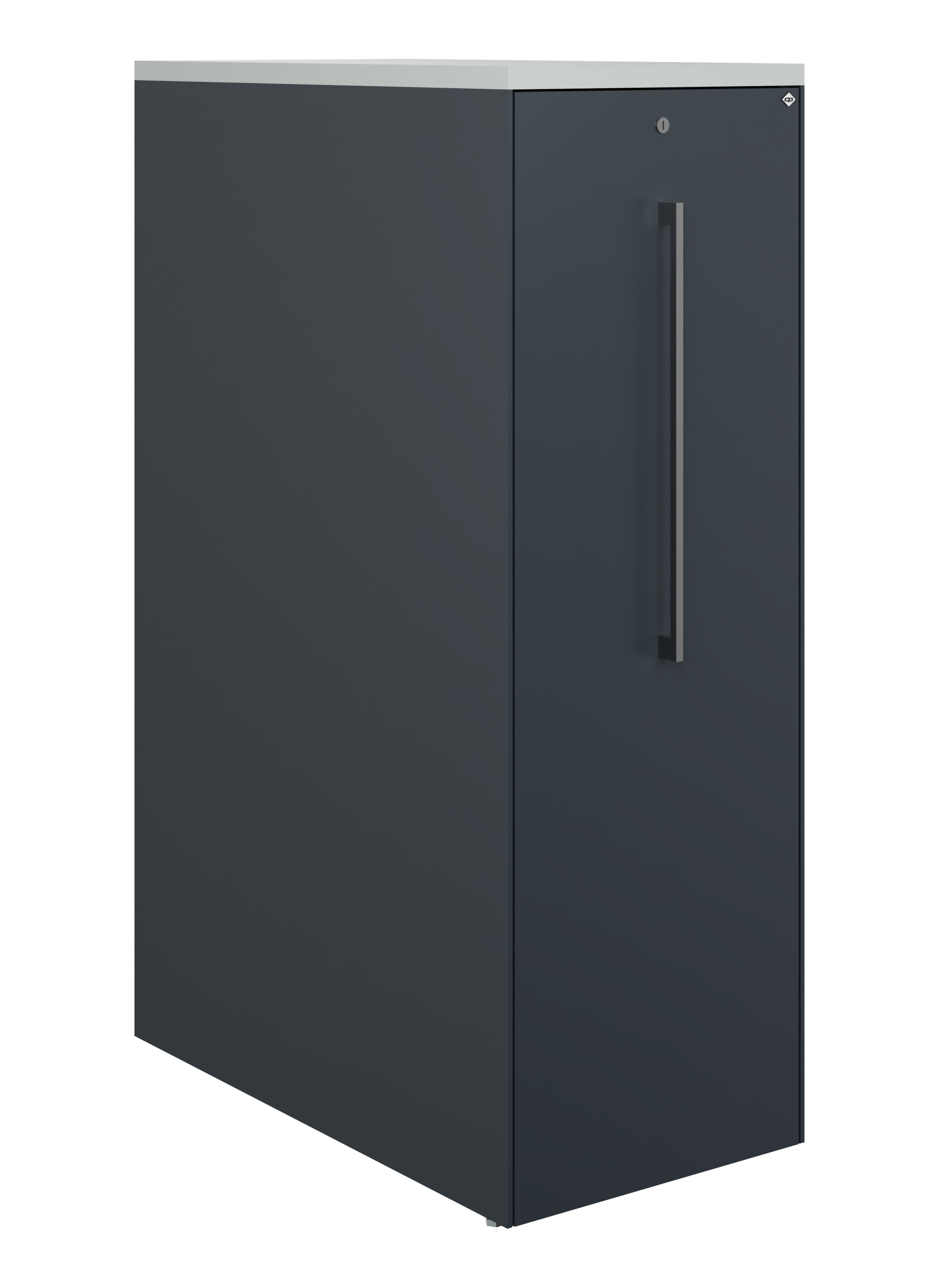 C+P Auszugschrank in Stehhöhe Asisto H1259B430T800 mm, 7016/7016