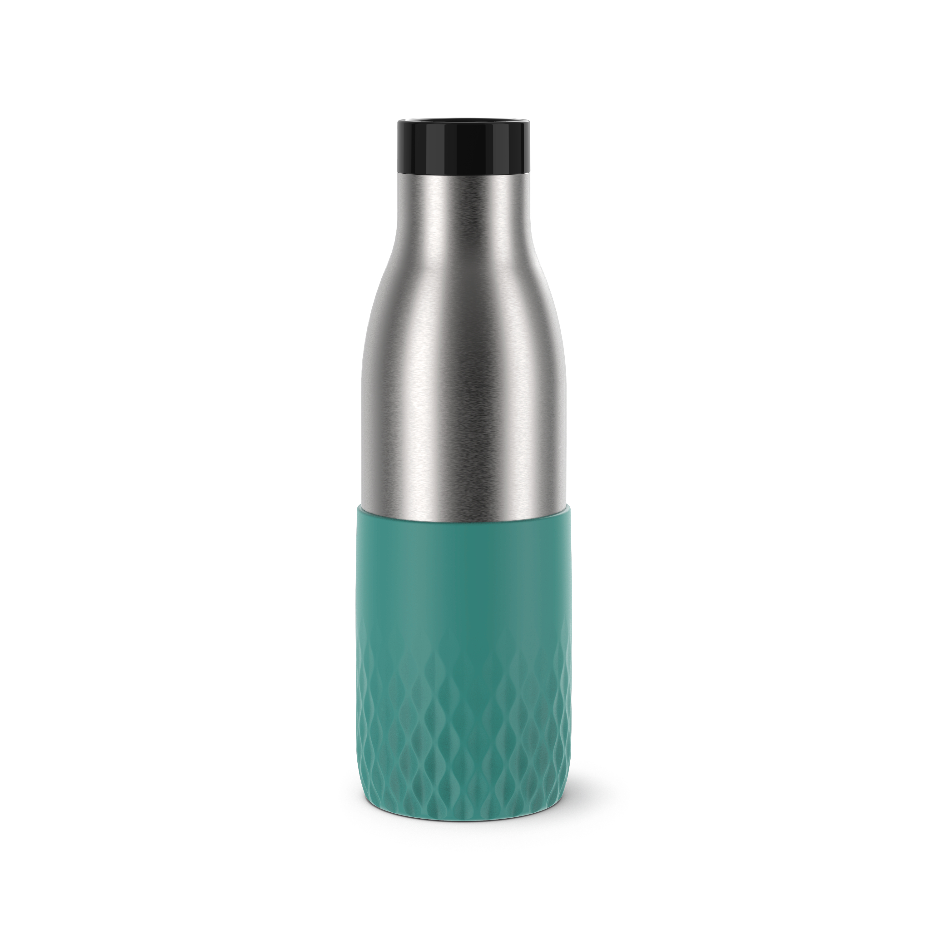 EMSA BLUDROP SLEEVE Isoliertrinkflasche, Petrol 0,5L