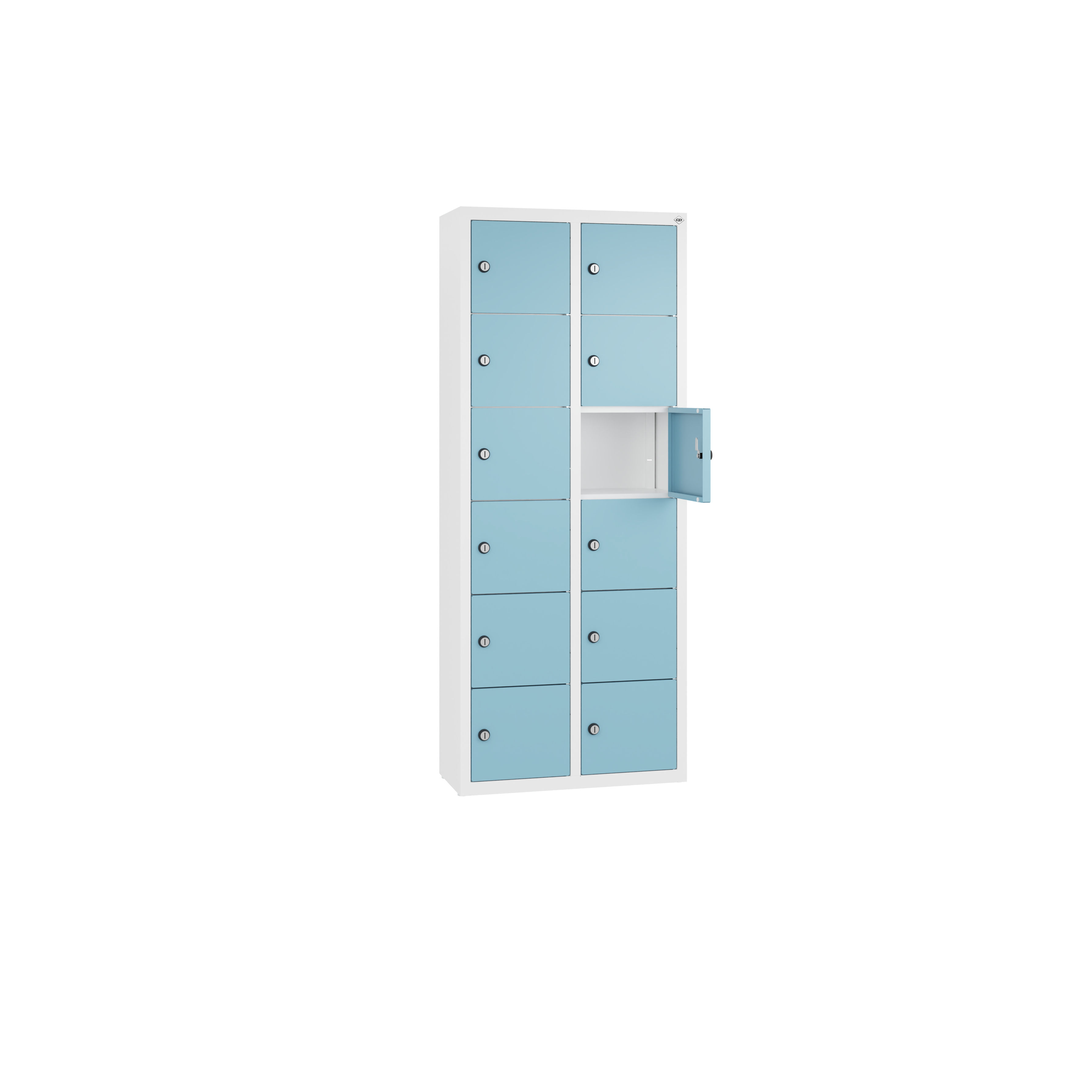 C+P Kleingefachschrank Intro, H1130xB460xT200mm, 9016/0010