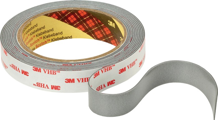 Montageband VHB Tape 4941P grau L.3m B.19mm Rl.3M