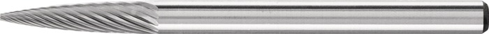 Kleinfrässtift Form K SPG D.3mm Kopf-L.13mm Schaft-D.3mm HM Verz.5 PFERD