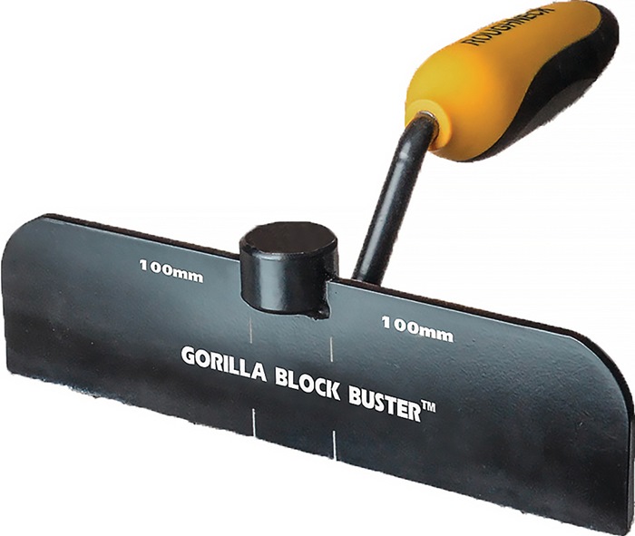 Steinschneider GORILLA BLOCK BUSTER BOLSTER B.230mm G.900g PEDDINGHAUS