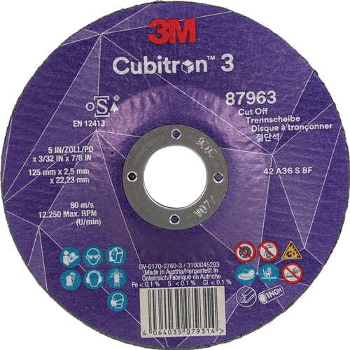 3M Trennscheibe D125x2,5mm gekröpft