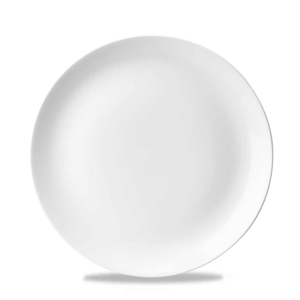 Churchill Evolve Teller Coup 21,7cm, 12 Stück, Weiß, Rund