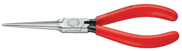 Nadelzange L.160mm ger.schwarz atram.Ku.-Überzug KNIPEX