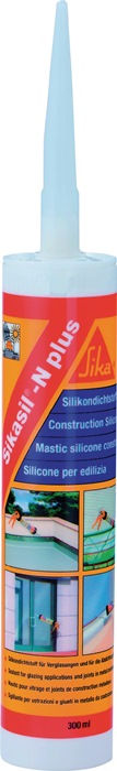 Silicondichtstoff SIKASIL N plus grau 300 ml Kartusche SIKA