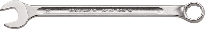 Ringmaulschlüssel OPEN-BOX 14 SW 11mm L.180mm Form B CR-A-STA STAHLWILLE