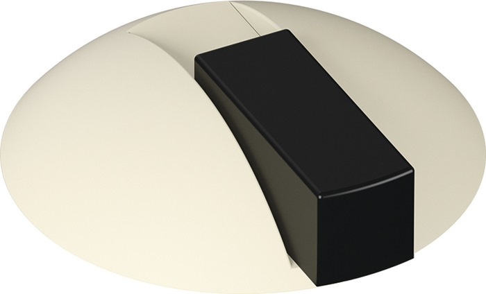 Bodentürpuffer 625B 99 D.85mm H.22,5mm Ku.99 reinweiß ma Dübelmontage HEWI