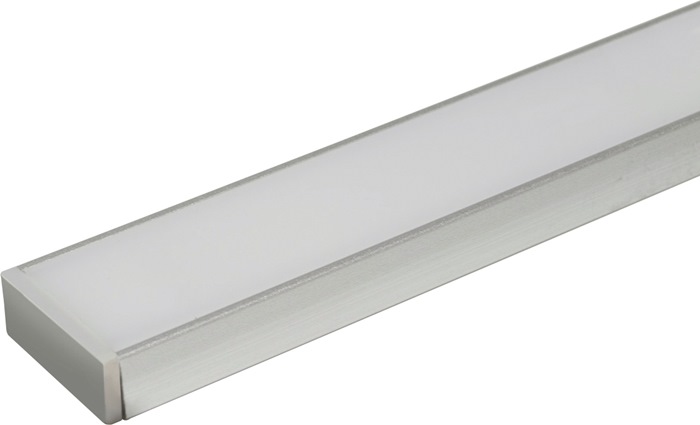 L&S Leuchtenprofil Set Set Paris Nutmaß 18x7 mm Einbau