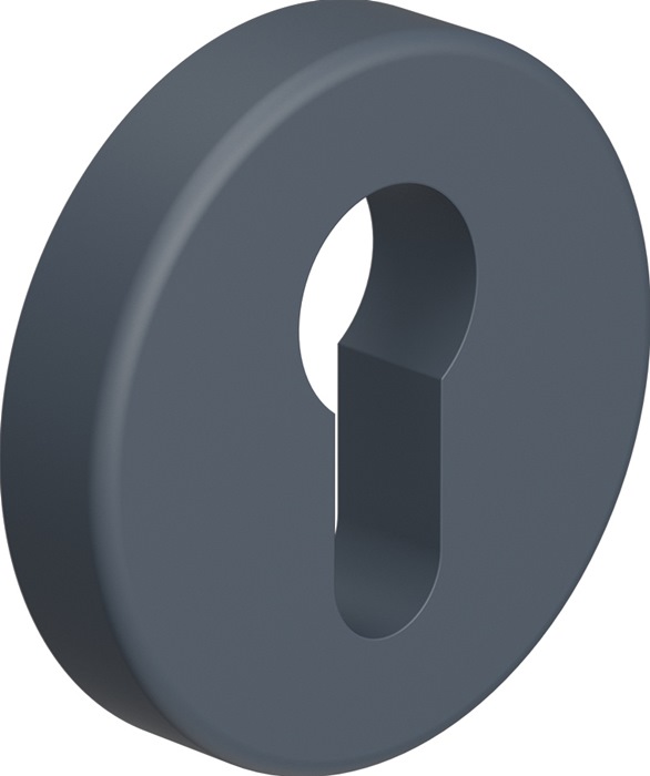 Schlüsselrosette 306.23PBKN 99 Ku.99 Schildst.10,5mm PZ rd.HEWI