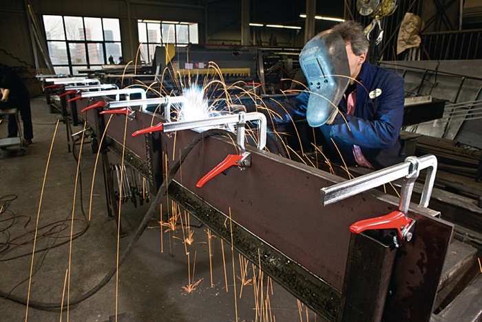 Hebelzwinge GH Spann-W.120mm A.60mm Spannkraft b.zu 8500 N BESSEY