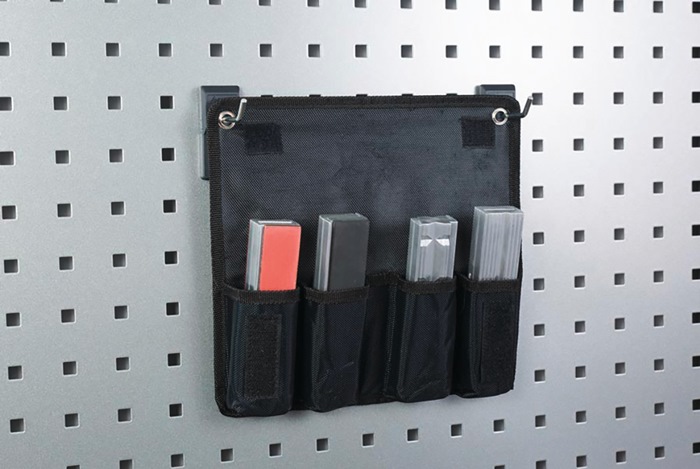 Rohr-/Schutzbackenset f.Backen-B.100mm 8tlg.in Tasche Alu.HEUER