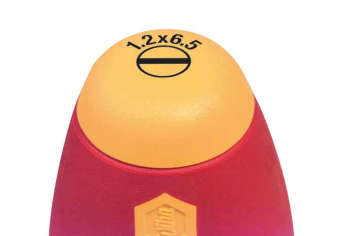 Schraubendrehersatz 3201 K6 6-tlg.Schlitz/PH slim fix VDE WIHA