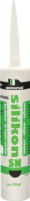 Universal-Silikon SN K weiß 310ml Kartusche BOSTIK