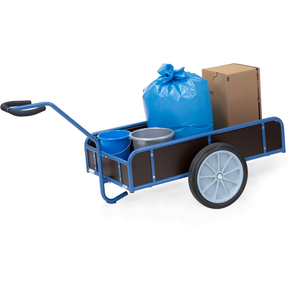 Handwagen mit Kasten 4107V -Vollgummiräder Ø260 mm