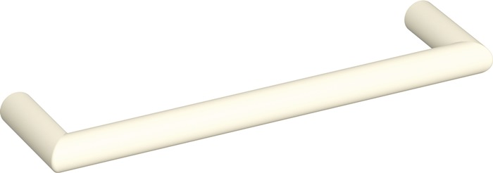 Möbelgriff 562.10B128 Ku.99 reinweiß ma 128mm D.10mm HEWI