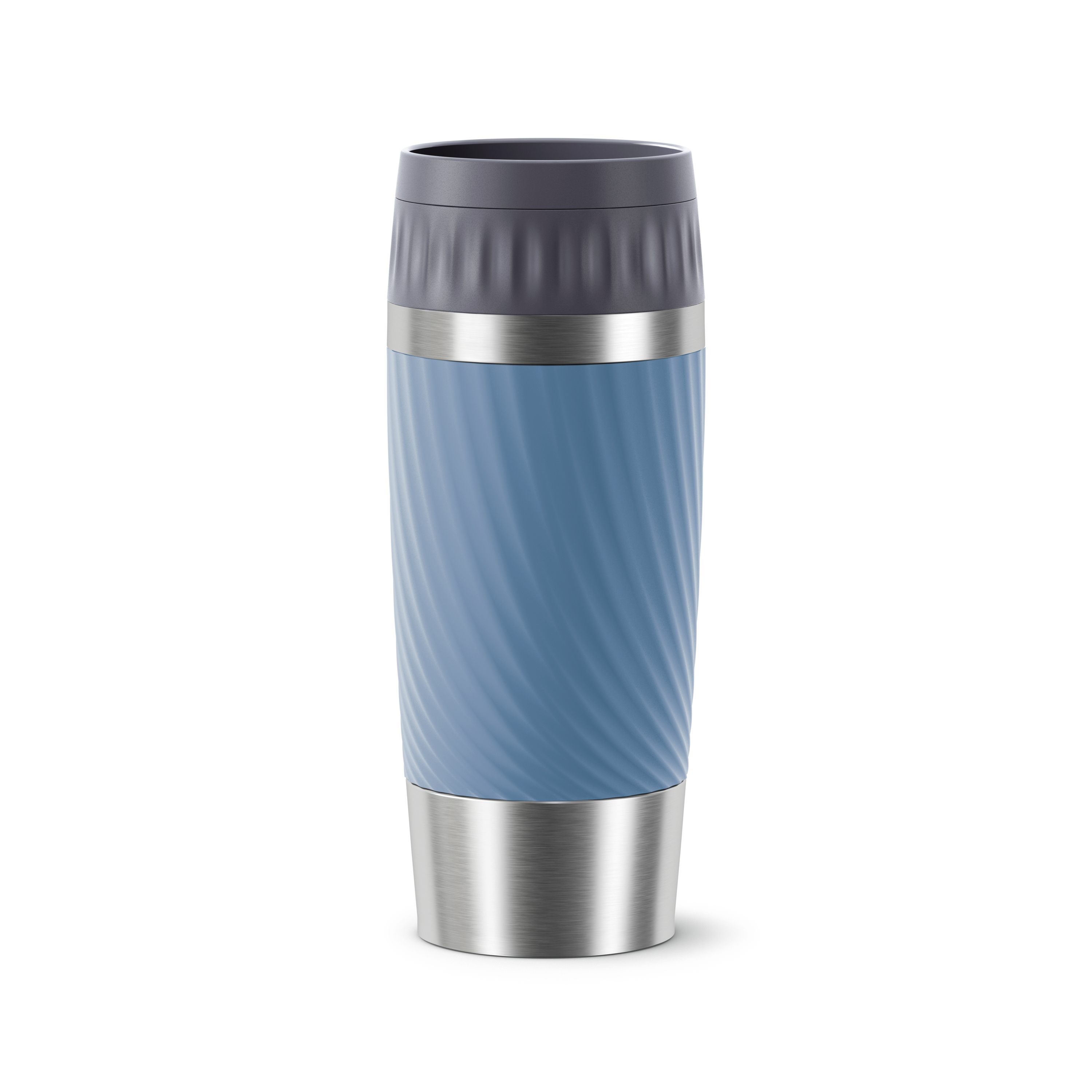 EMSA TRAVEL MUG EASY TWIST Isolierbecher 0,36 l Edelstahl Aqua-Blau