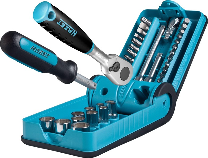 Steckschlüsselsatz 856-1HP 38-tlg.1/4 Zoll SW 5,5-14mm Z.90 6KT HAZET