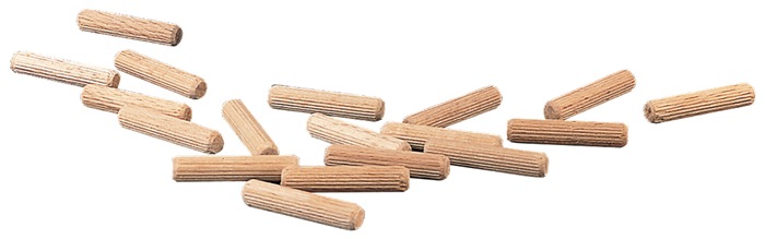 Riffeldübel L.60mm D.12mm Buche