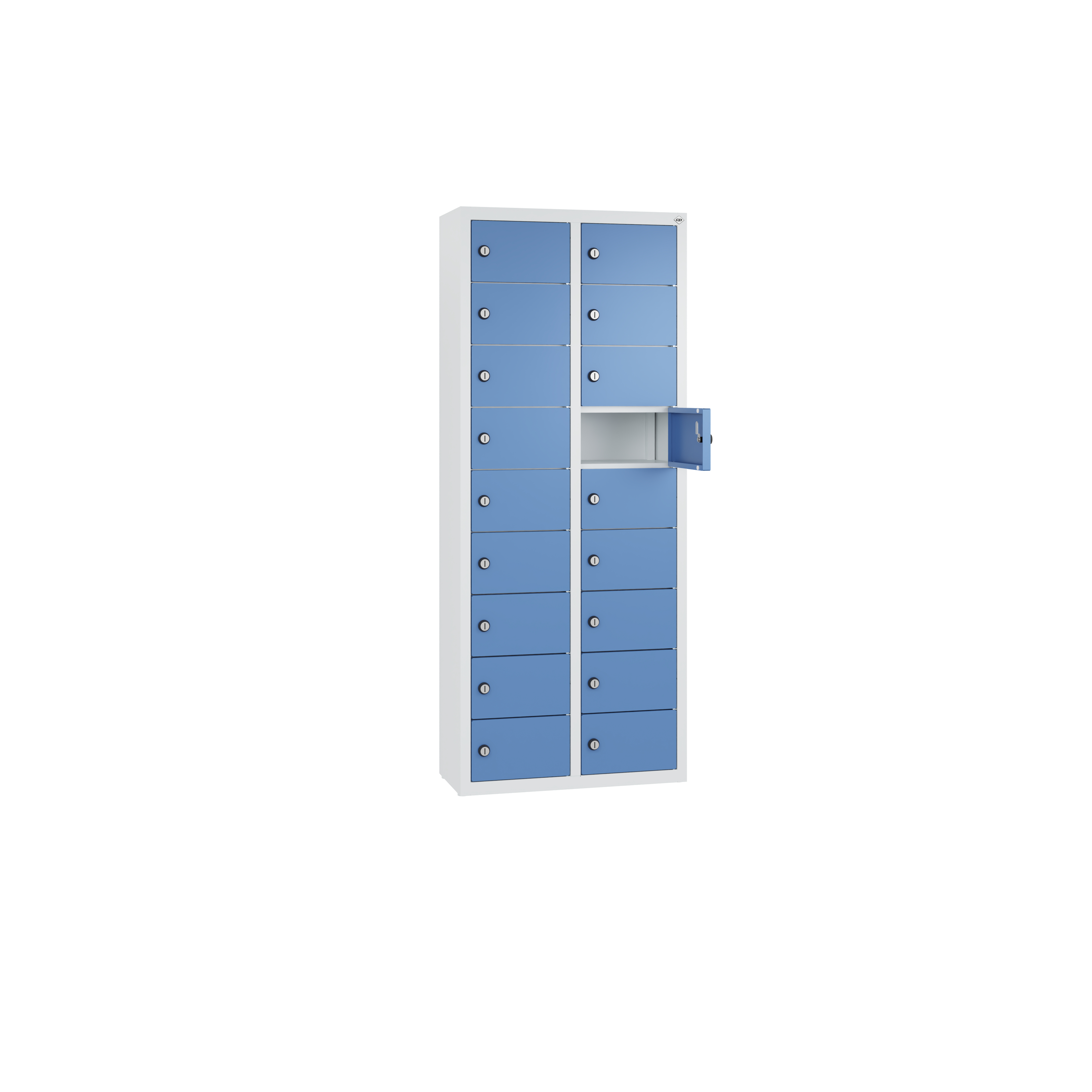 C+P Kleingefachschrank Intro, H1130xB460xT200mm, 7035/5023