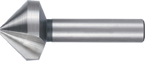 Kegelsenker 90Grad D.16mm HSS Z.1 Schaft-D.10mm RUKO