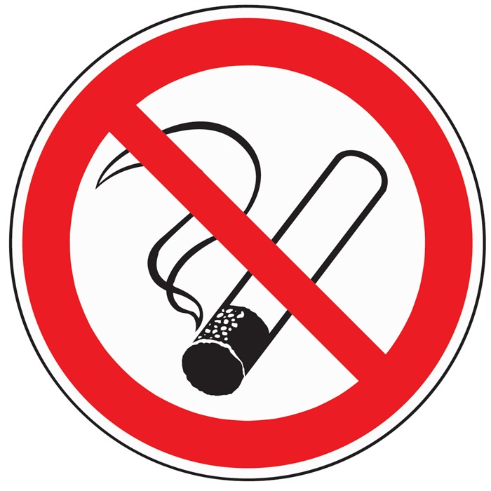Verbotszeichen Rauchen verboten D200mm K