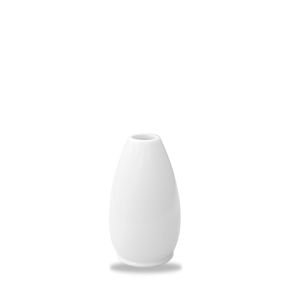Churchill Alchemy Vase 12,5cm, 6 Stück, Weiß, Rund