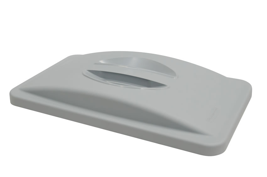Rubbermaid SLIM JIM®-Deckel mit Griff, grau
