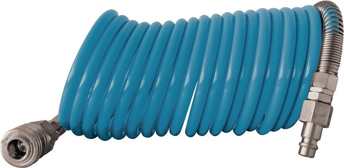 Spiralschlauchset ID 10mm AD 12mm L.10m PA Kuppl.DN 7,2 EWO