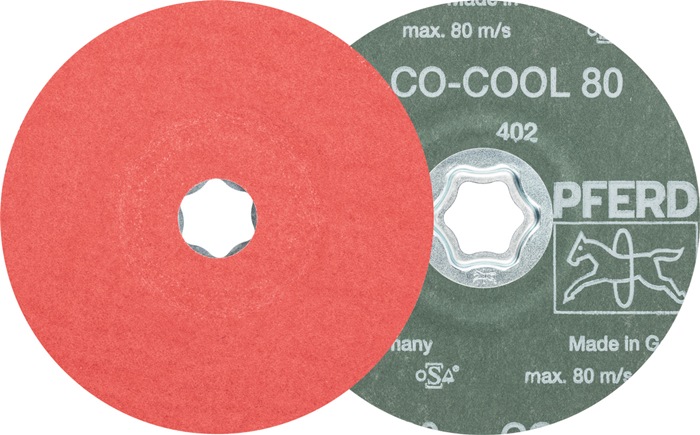 Fiberscheibe COMBICLICK CO-COOL D.115mm K.36 INOX/Alu.Keramikkorn PFERD