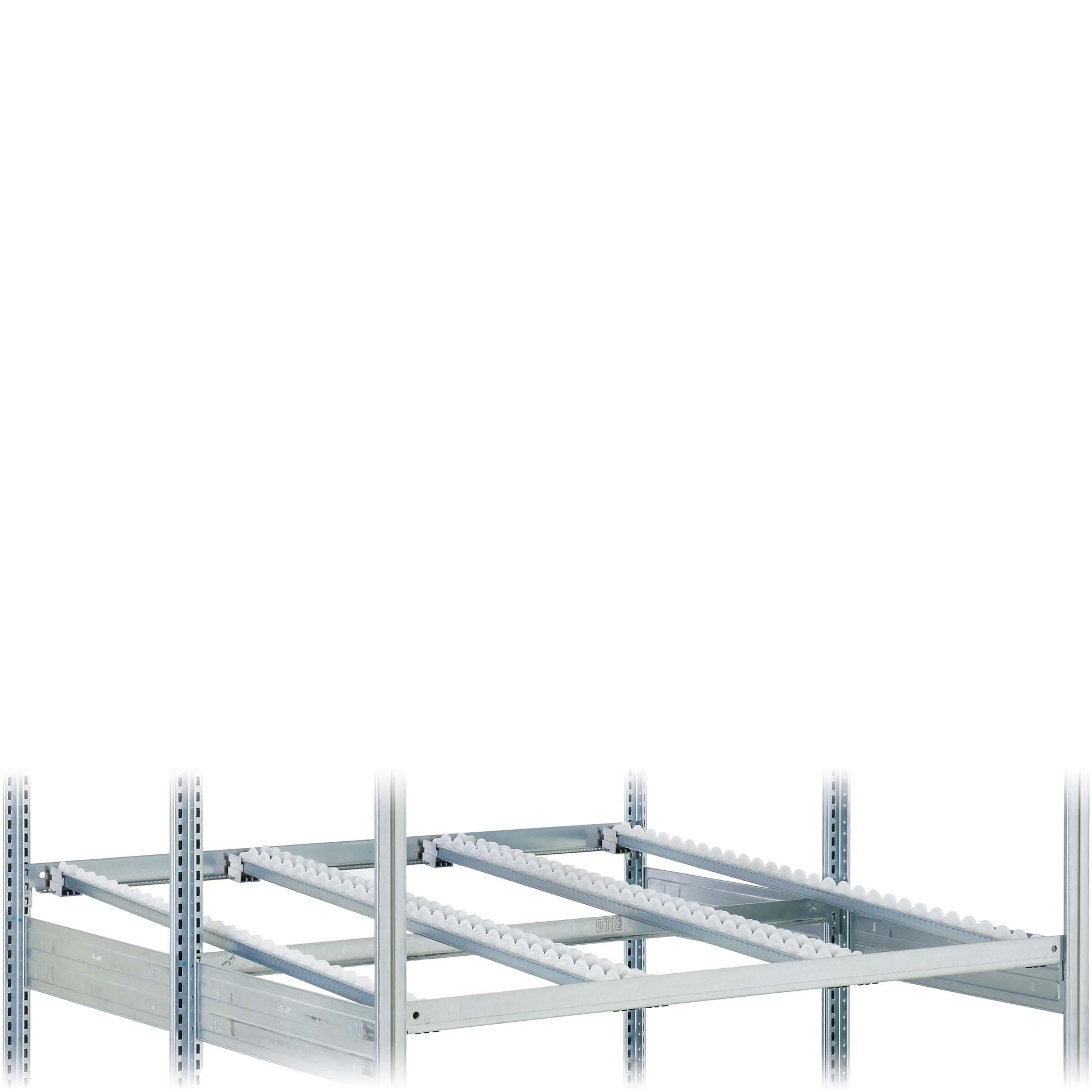 BITO Komplette Fachebenen, mit Spurkranzrollen