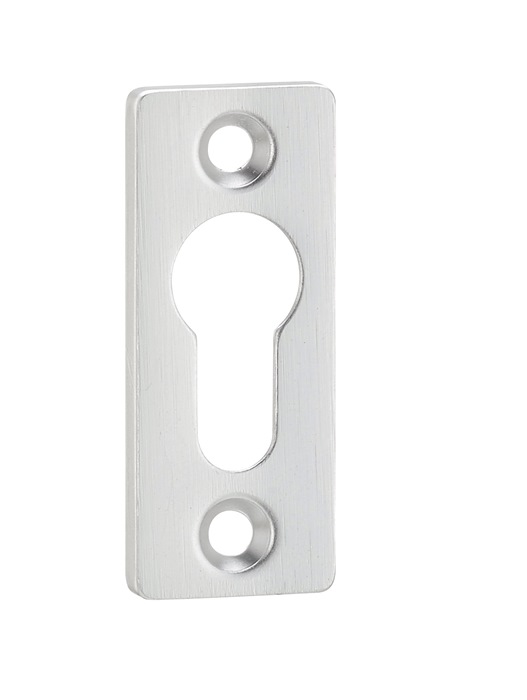 Schlüsselrosette 1319/0003 Alu.F1 Schildst.5,5mm PZ ktg.EDI