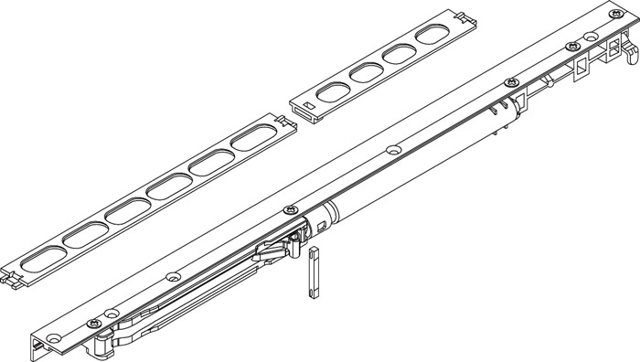 Einzugsdämpfung Levolan 120 Softstop Kompletts.re.GEZE