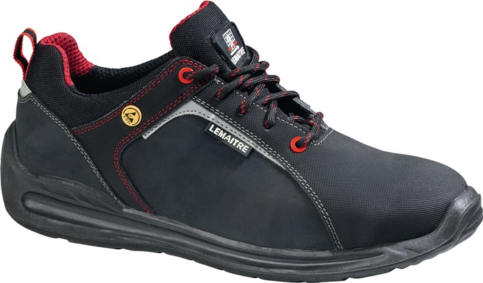 Sicherheitsschuh Super X Low Gr.42 schwarz S3 SRC ESD EN20345 Leder LEMAITRE