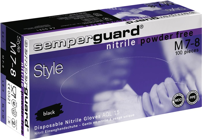 Einw.-Handsch.Semperguard Nitril Style G