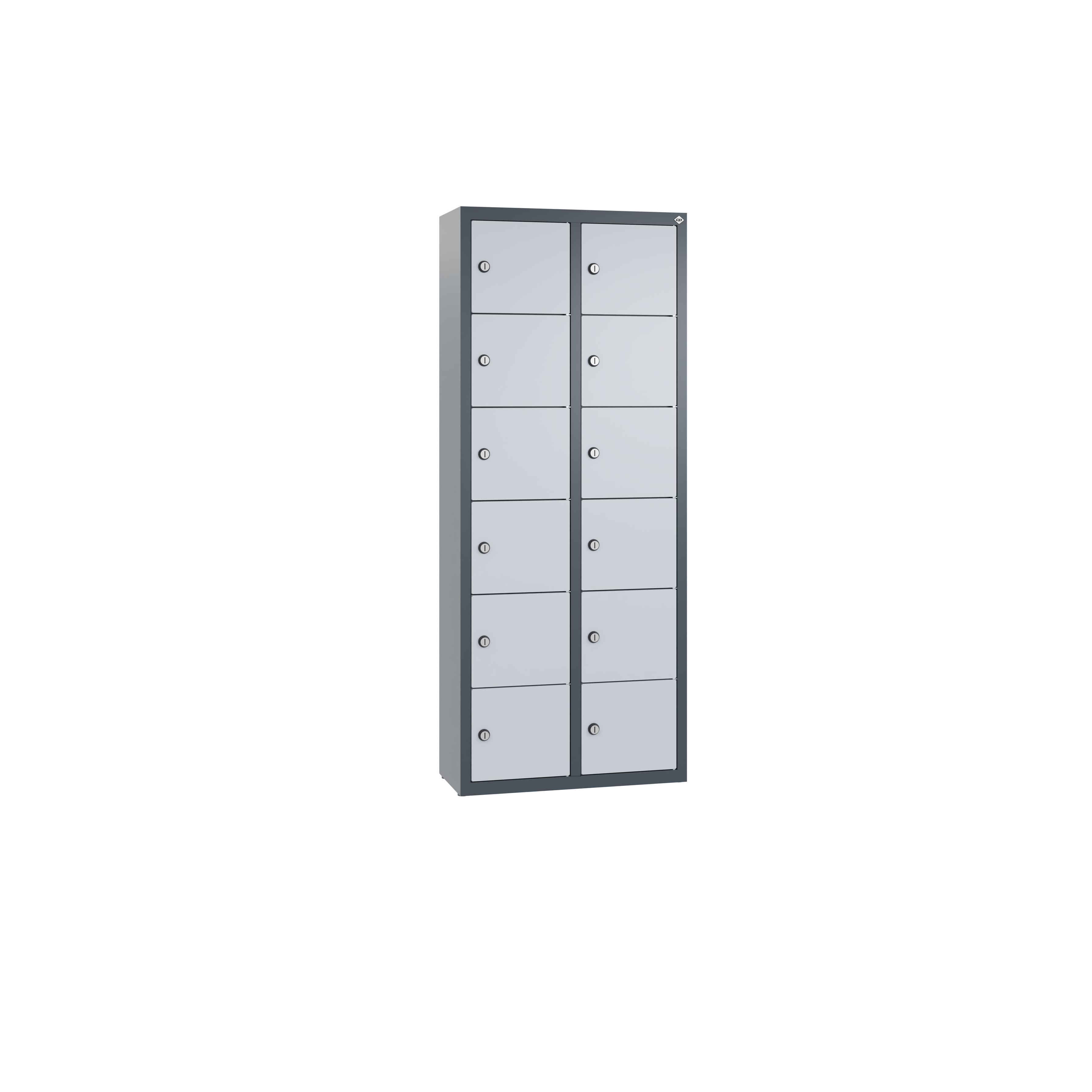 C+P Kleingefachschrank Intro, H1130xB460xT200mm, 7016/9006