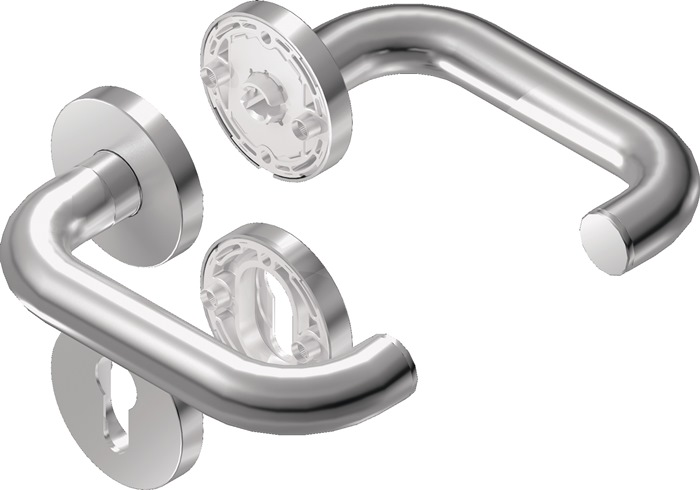 Rosettengrt.Rondo H1.0 VA EST rd.PZ DIN L/R D/D BKS