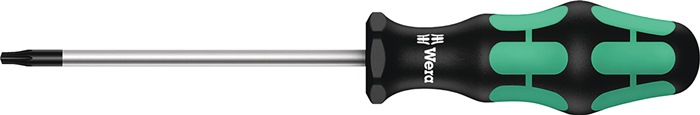 Schraubendreher 367 TORX BO Gr.T 30 BO Klingen-L.115mm 2K-Griff Rundkl.WERA