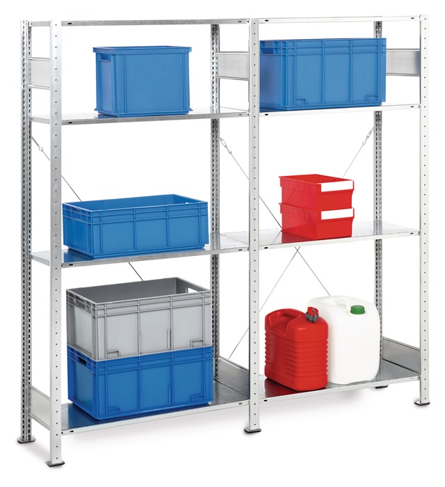 SCHULTE Steckregal H2000xB2000xT400mm