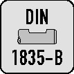 Winkelfräser DIN 1833C TypN D.32mm 45Grad HSS-Co Z.12 MAYKESTAG