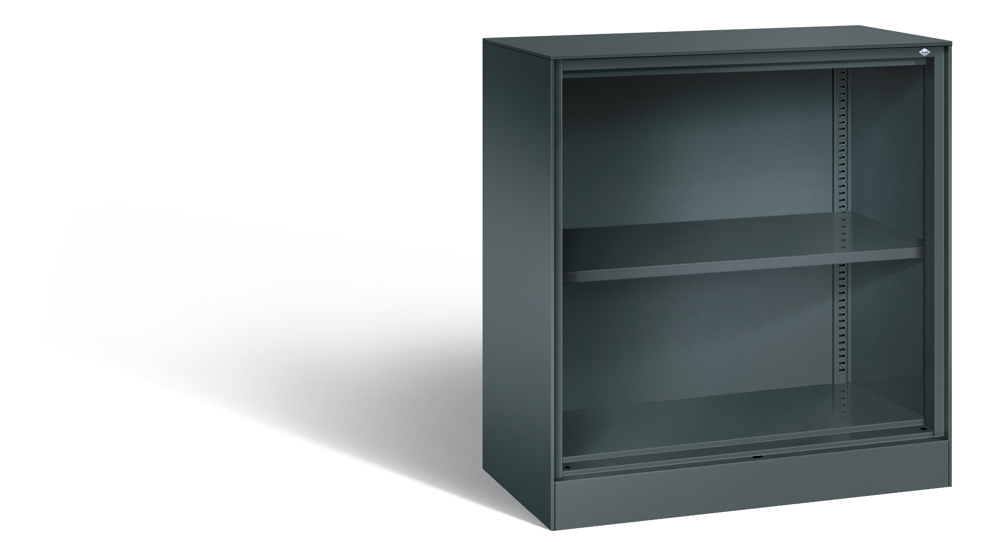 C+P Büroregal  Asisto, H915xB800xT435mm, 7016