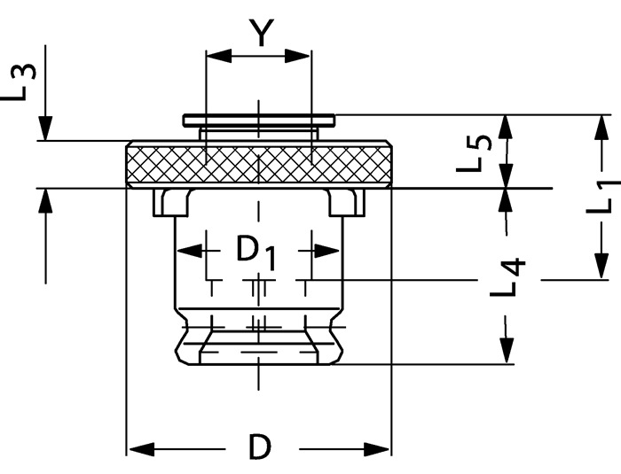 Schnellwechseleinsatz SE 14mmx11mm Gr.2 f.DIN 374/376 M18