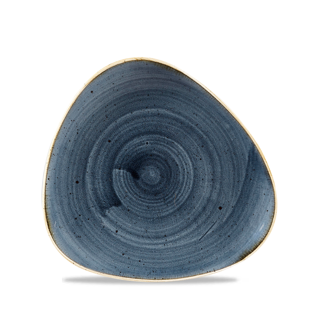 Churchill Super Vitrified Stonecast Blueberry Dreiecksteller, 19,2 cm, 12 Stück