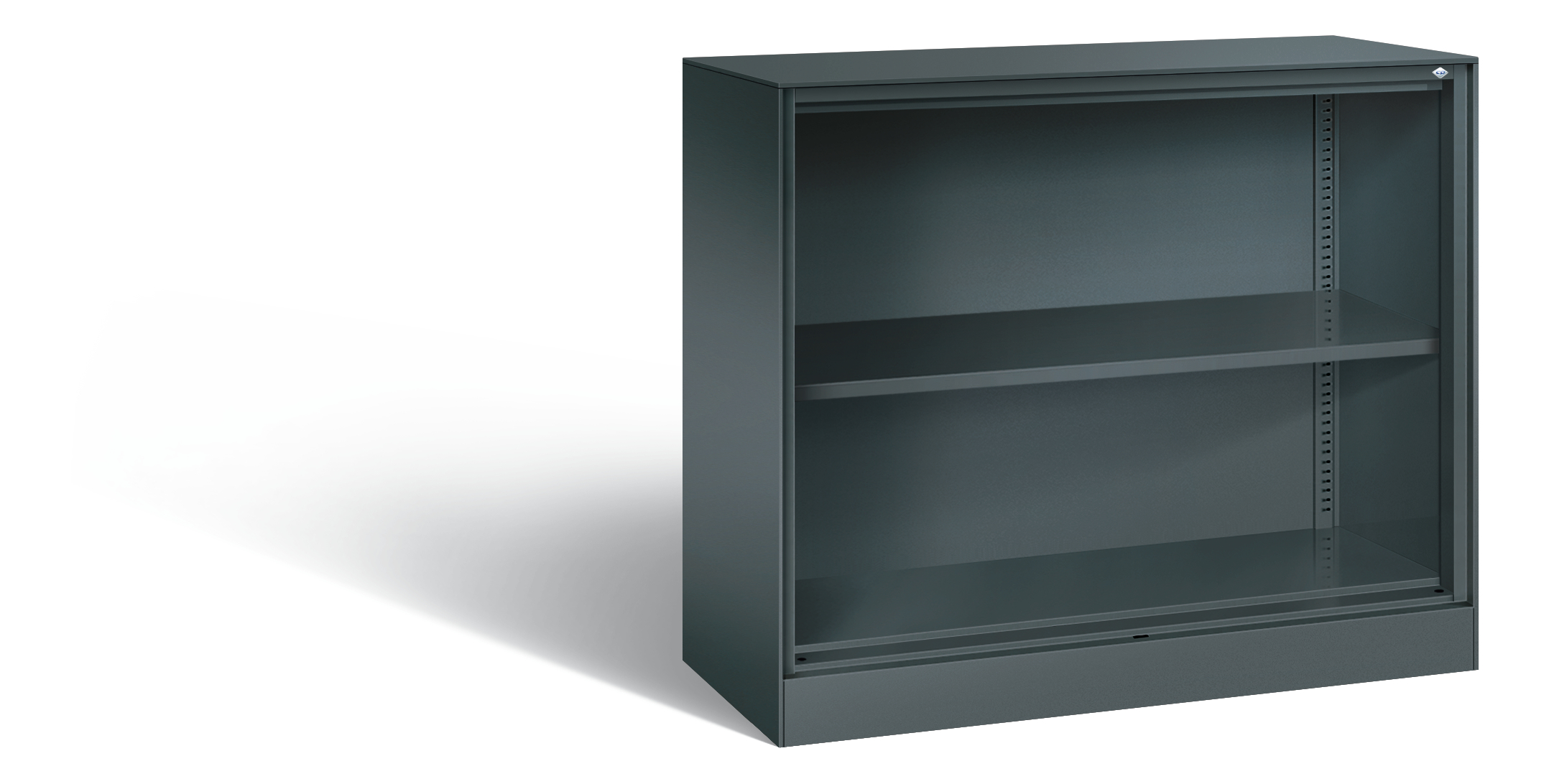 C+P Büroregal  Asisto, H915xB1000xT435mm, 7016