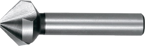 Kegelsenker DIN 335C 90Grad D.16,5mm HSS f.Alu Z.3 Schaft-D.10mm RUKO